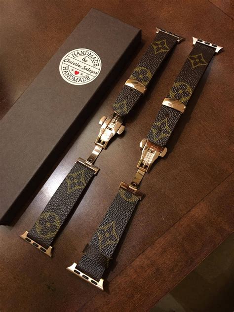 louis vuitton iphone watch strap|louis vuitton watch band 44mm.